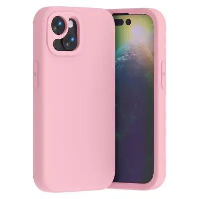 iPhone 15 Mobilskal Shockproof EVA - Rosa (Ros)
