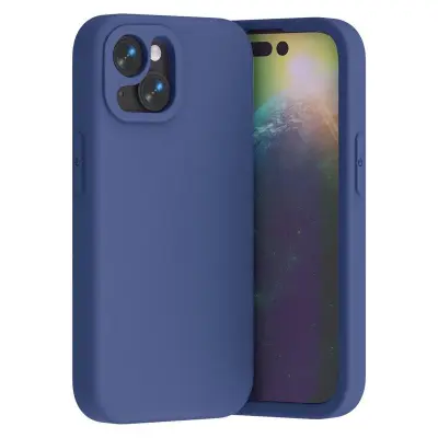 iPhone 15 Mobilskal Shockproof EVA Skydd - Blå (Marinblå)