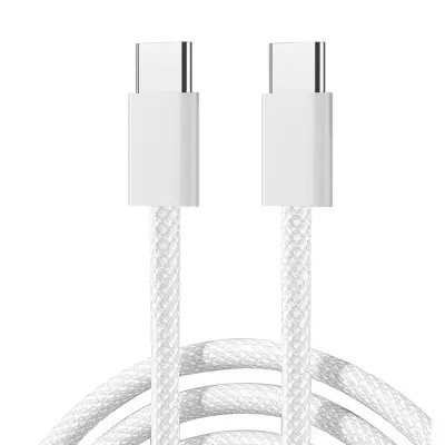 Joyroom USB-C till USB-C Kabel Ben Series 60W 1m - Vit