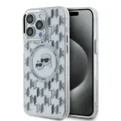 Karl Lagerfeld iPhone 15 Pro Max Mobilskal MagSafe IML Monogram