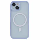 KIGC iPhone 15 Mobilskal Magsafe Dazzling Color - Lila