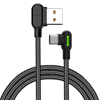 MCDODO USB-A - USB-C Kabel 0.5m CA-5280 Button Svart