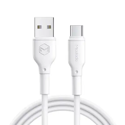 MCDODO USB-A - USB-C Kabel 1.2M - Vit