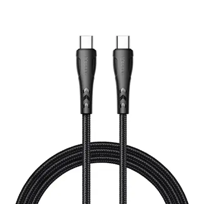 MCDODO USB-C - USB-C Kabel 0.2M Fast - Svart
