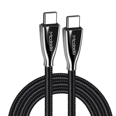 MCDODO USB-C - USB-C Kabel 2M - Svart