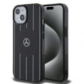 Mercedes iPhone 15 Mobilskal MagSafe Double Layer Crossed Lines