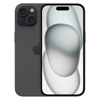 (NY) Apple iPhone 15 - 6GB - 128GB - Svart (Svart)