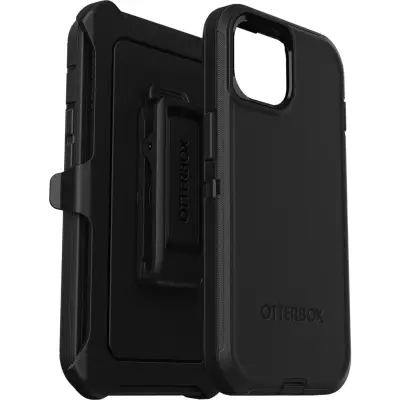 OtterBox Defender Case (iPhone 15) - Svart