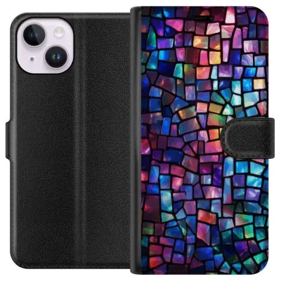 Plånboksfodral till Apple iPhone 15 med Disco