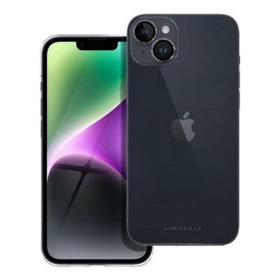 Roar iPhone 15 Mobilskal Pure Simple Fit - Transparent