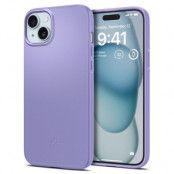 Spigen iPhone 15 Mobilskal Thin Fit - Iris Lila