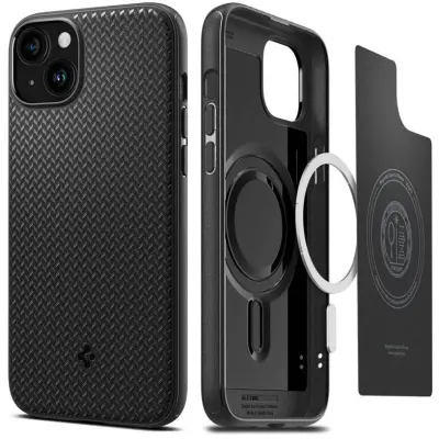 Spigen Mag Armor MagFit (iPhone 15) - Blå
