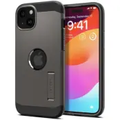 Spigen Tough Armor MagFit (iPhone 15) - Svart