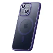 SULADA iPhone 15 Skal MagSafe Kompatibel Mjuk Täcker - Mörklila