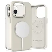 Tech-Protect iPhone 15 Pro Max Mobilskal Magsafe Silikon Pure - Cosmic Latte