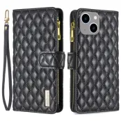 Trolsk Fashionable Wallet (iPhone 15) - Svart