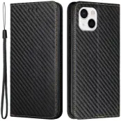 Trolsk Fodral med Kolfibermönster (iPhone 15)