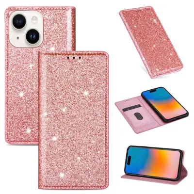 Trolsk Glittrigt Plånboksfodral (iPhone 15)