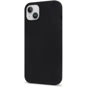 Trolsk Svart Silikonskal (iPhone 15)