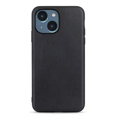 Trolsk Leather Back Cover (iPhone 15) - Brun
