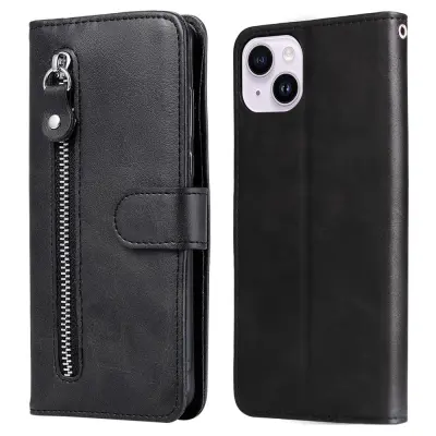 Trolsk Zipper Wallet (iPhone 15) - Svart