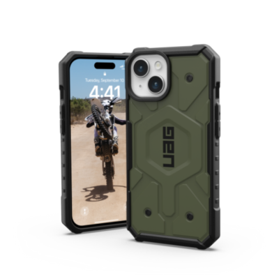 UAG iPhone 15 Mobilskal Magsafe Pathfiner - Olive Drab