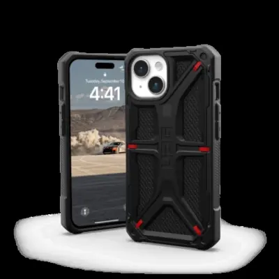 UAG iPhone 15 Mobilskal Monarch Kelvar - Svart