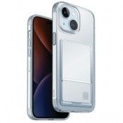 UNIQ iPhone 15 Mobilskal Korthållare Air Fender ID - Clear
