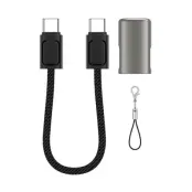 WIWU USB-C Till USB-C Kabel Adapter Wi-C040 - Svart