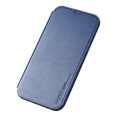 X-LEVEL Colorful-Ⅱ iPhone 15 Fodral Blå KonstLäder