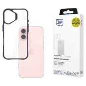 3MK iPhone 16 Mobilskal Satin Armor Plus - Lila