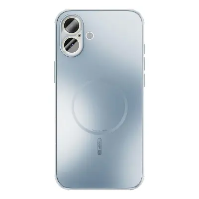 ABEEL iPhone 16 Plus Mobilskal Magnetiskt TPU PC Kylande Matt - Blå