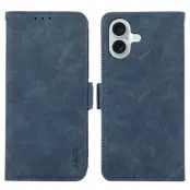 ABEEL Mobilskal till iPhone 16 Plus med Magnetstängning och RFID-Skydd - Blå