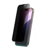 AmazingThing iPhone 16 Plus Härdat Glas Skärmskydd Privacy - Svart