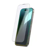AmazingThing iPhone 16 Plus Härdat Glas Skärmskydd Titan Matte