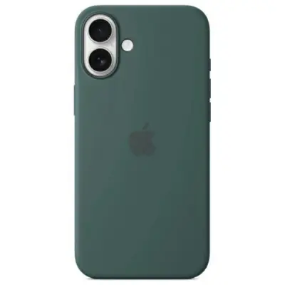Apple iPhone 16 Plus Mobilskal MagSafe Silicone - Lake Green