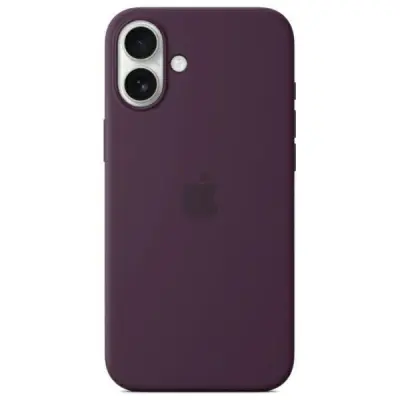 Apple iPhone 16 Plus Mobilskal MagSafe Silicone - Plum