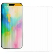 [BULK 50st] iPhone 16 Plus Härdat Glas Skärmskydd - Transparent