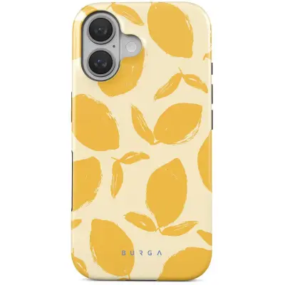 Burga Tough MagSafe Case - Lemon Tart (iPhone 16 Plus)