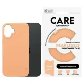 CARE By PanzerGlass iPhone 16 Plus Mobilskal MagSafe Fashion - Orange