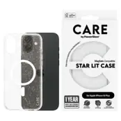 CARE By PanzerGlass iPhone 16 Plus Mobilskal MagSafe Star Lit