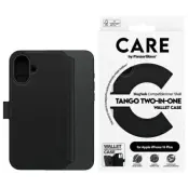 CARE By PanzerGlass iPhone 16 Plus Plånboksfodral MagSafe Tango 2in1