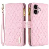 Trolsk Fashionable Wallet (iPhone 16 Plus) - Rosa