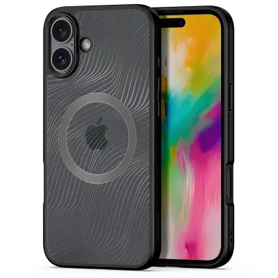 DUX DUCIS Aimo Series iPhone 16 Plus Mobilskal PC+TPU - Svart