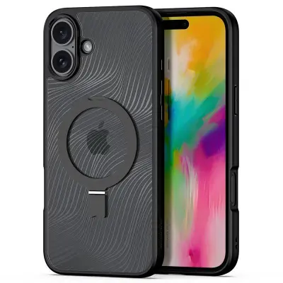 DUX DUCIS Aimo Series iPhone 16 Plus Mobilskal TPU+PC - Svart