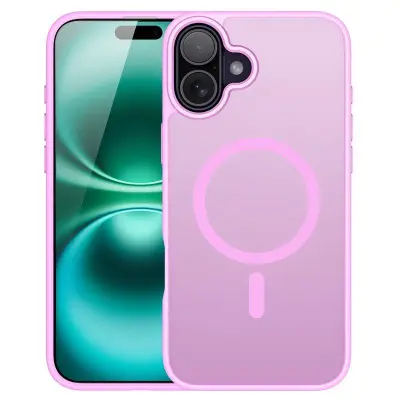 DUX DUCIS Yind Series iPhone 16 Plus Fodral - PC+TPU - Rosa