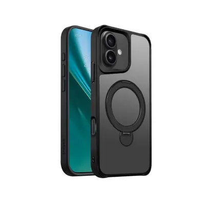 Etteri iPhone 16 Plus Mobilskal MagSafe Matt Ring - Svart