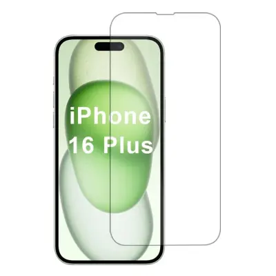 Forever iPhone 16 Plus Härdat Glas Skärmskydd 2.5D - Clear