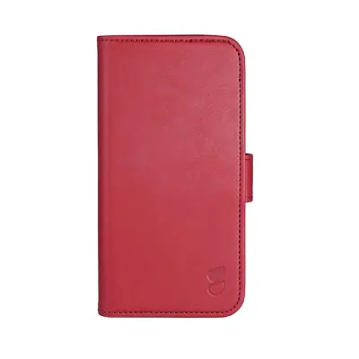 GEAR iPhone 16 Plus Plånboksfodral MagSafe - Mörkröd