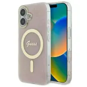 Guess iPhone 16 Plus Mobilskal MagSafe IML 4G - Rosa